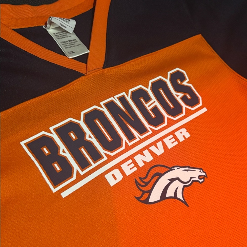 Denver Broncos Orange Jersey (Youth)